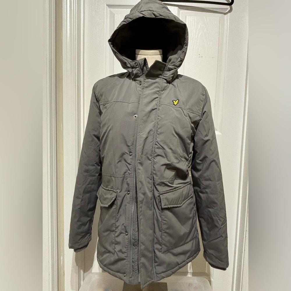 Lyle & Scott Charcoal Zip-Up Jacket